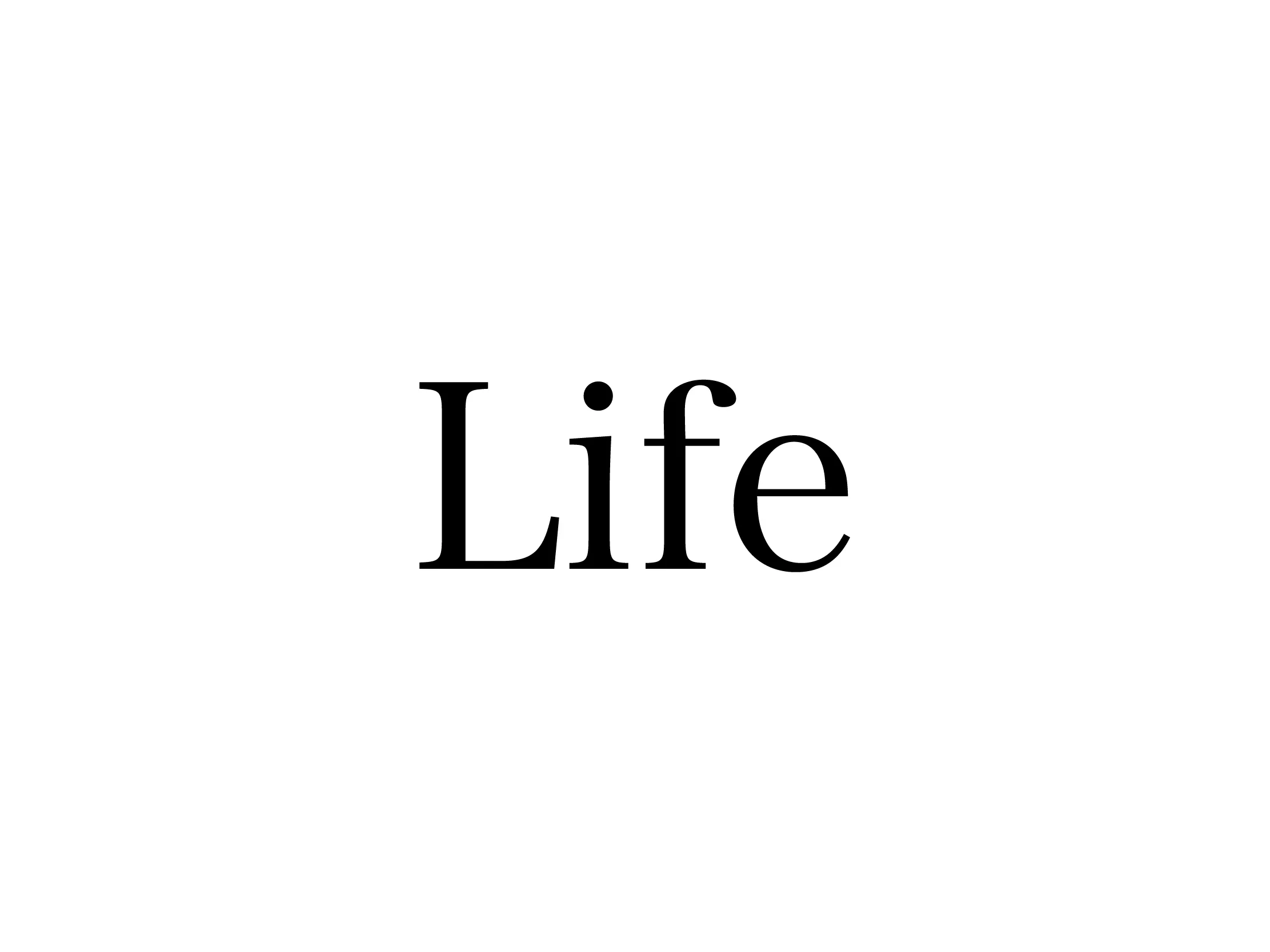 Life Category