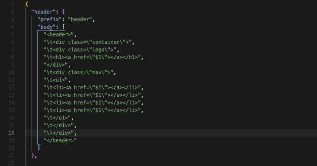 VSCodeにコードスニペットを登録する方法